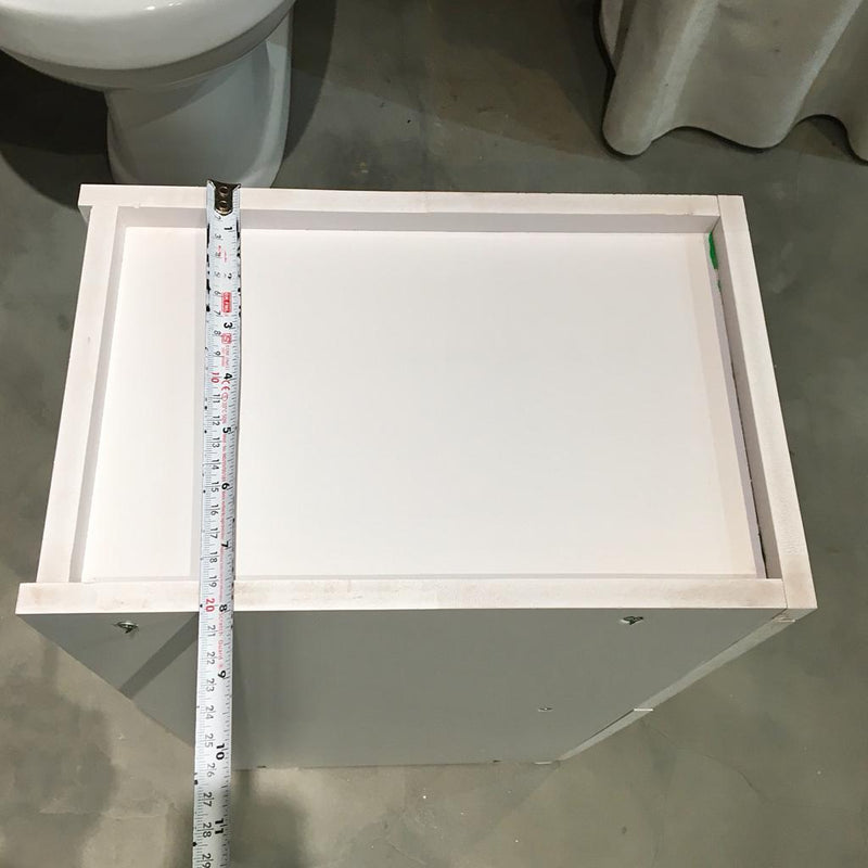 Waterproof PVC Bathroom WC Side Storage Cabinet Racks With Drawer By Miza
