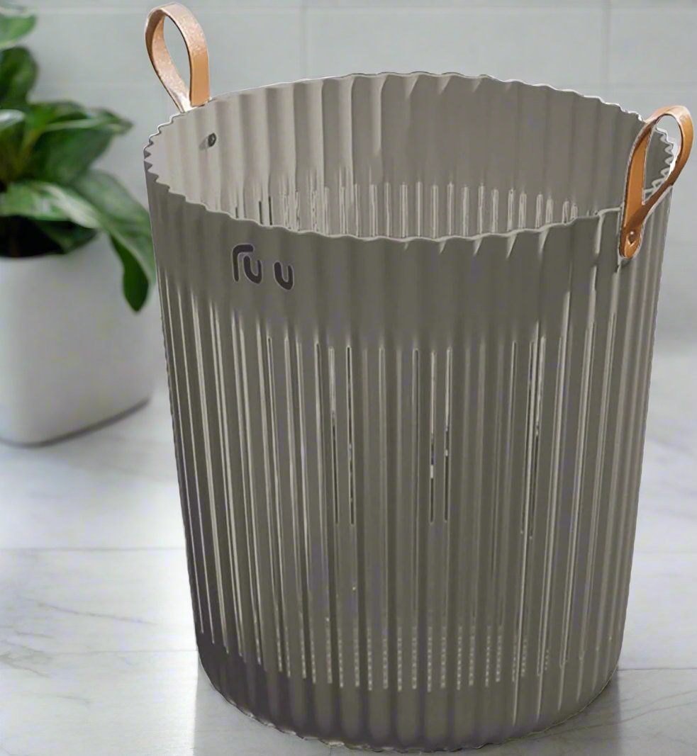 Waterproof Laundry Hamper Clothes Basket Random Color With Handles Pack Of 2 By APT