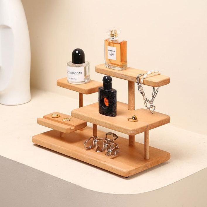 Wooden Storage Rack / Phone Stand / Jewelry Holder By Miza