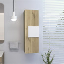 Single Door Cabinet With 3 Shelves By Miza