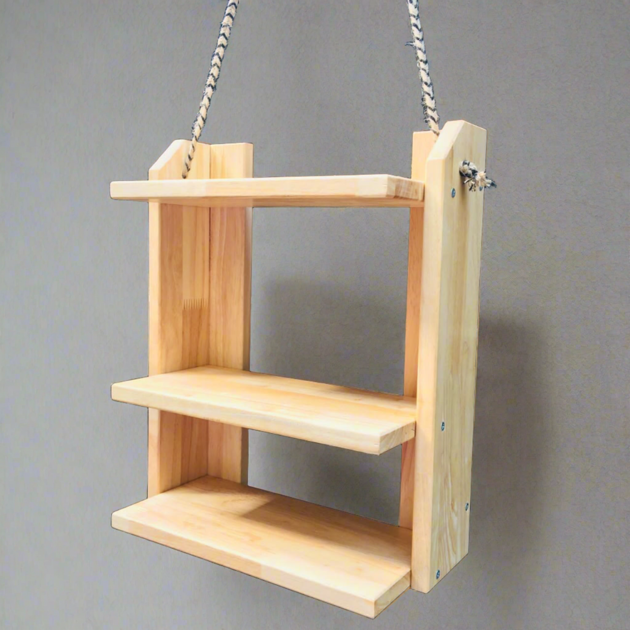 Suspended Shelf With Rope For Home/Office By Miza.