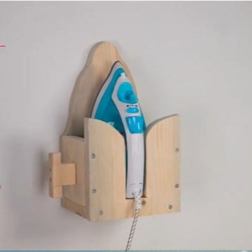 Modern And Minimalist Wooden Iron Holder By Miza