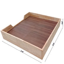 Montessori Wooden Floor Bed For Toddlers By Miza