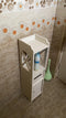 Modern Bathroom 3 FT Furniture PVC Board Bathroom Storage Cabinet with Drawers By Miza