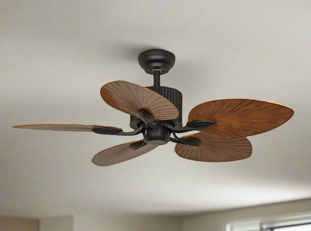 Teetar C Remote Operated Forward And Reverse 5 Blades Ceiling Fan 1 PC By Wadbros