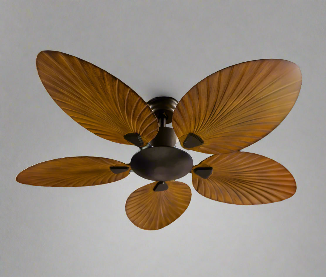 Teetar F Remote Operated Forward And Reverse 5 Blades Ceiling Fan 1 PC By Wadbros