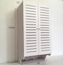 Bathroom WK Wall Mounted PVC Storage Cabinet Furniture For Bathroom By Miza