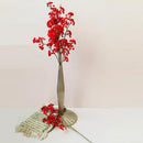 Artificial Fruit Red Berries For Christmas Decoration (83 cm Tall,1 Stick)