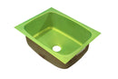 Nirali Grace plain Stainless Steel Single Bowl Kitchen Sink in 304 Grade + PVC Plumbing Connector - peelOrange.com