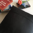 Plain Blue Velvet Color Sofa Cushion Cover