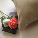 Plain White Velvet Color Sofa Cushion Cover