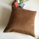 Plain Suede Soft Cushion Cover (16 x 16 ) 1Pc