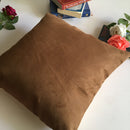 Plain Suede Soft Cushion Cover (16 x 16 ) 1Pc