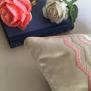 Zig-Zag Design Cotton Cushion Cover