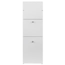 Waterproof PVC Bathroom WC Side Storage Cabinet Racks With Drawer By Miza