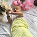 Extremely Soft Muslin Baby Terry Towels Yellow For Baby's By MM - 1 Pc