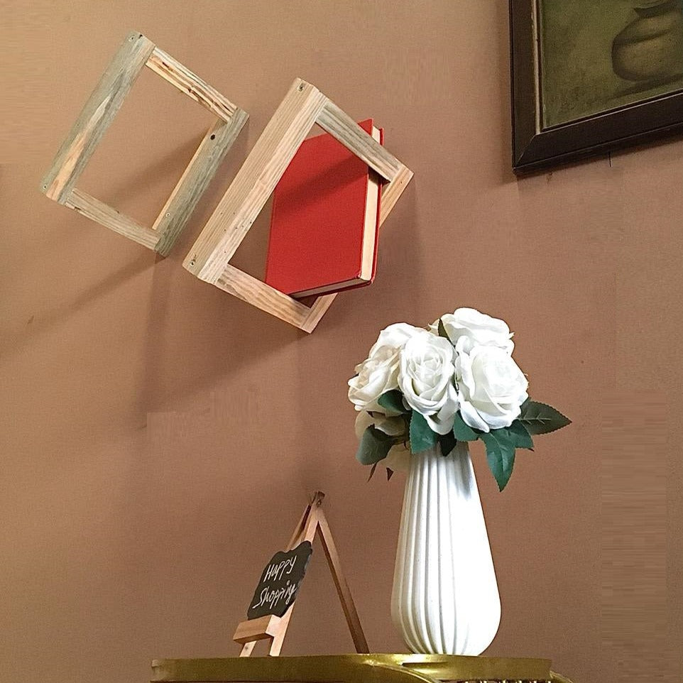 Utility Room Book Storage/Bookshelves Set Of 2 By Miza