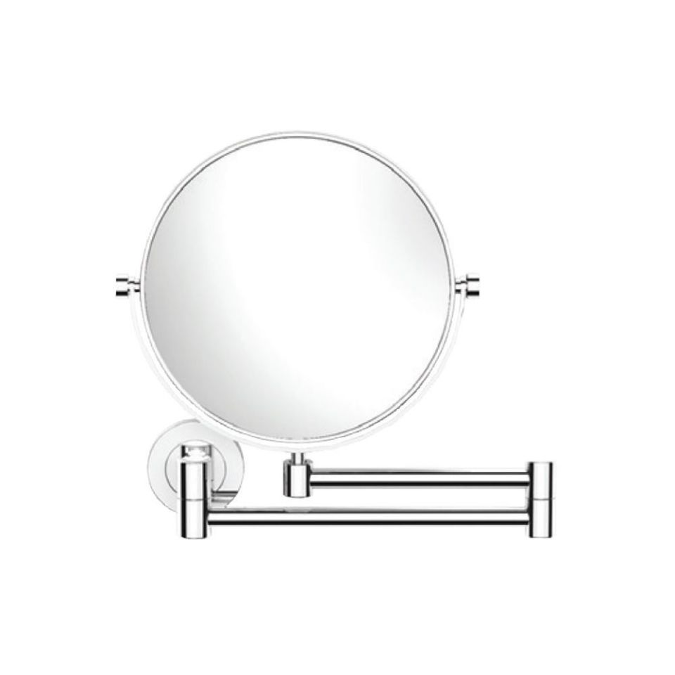Jaquar Bathroom Accessories Continental Double Arm Wall Mounted Reversible Mirror in Brass ( CODE : ACN-1193N )