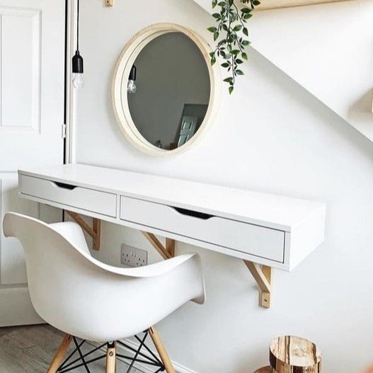 Modern And Sleek Wall Mounted Decorative Dresser By Miza