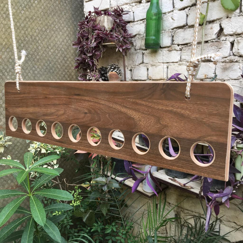 Ceiling Rope Hanging Wooden Clothes Hanger Rack By Miza – PeelOrange.com