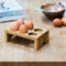 6/12 Slot Wooden Egg Holder Tray By Miza