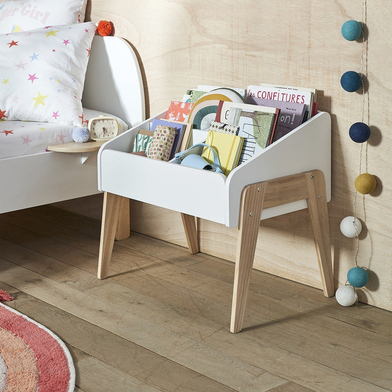 Montessori Wooden Bookshelf for Children By Miza