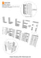 Bathroom WK Wall Mounted PVC Storage Cabinet Furniture For Bathroom By Miza