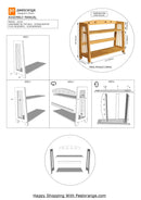 Kitchen Wooden Condiment / Spice Rack Two Layers By Miza