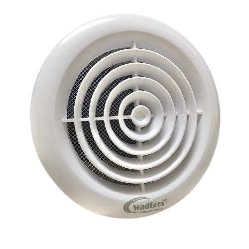 Net Diffuser & Disc Valve For Ventilation/Exhaust Fan By Wadbros