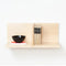 Hanging Floating Wall Mounted Display Shelve (Set of 2) By Miza