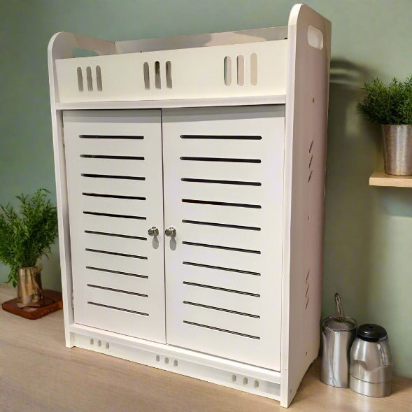 Wall Mounted PVC Bathroom [38] Storage Cabinet With By Miza