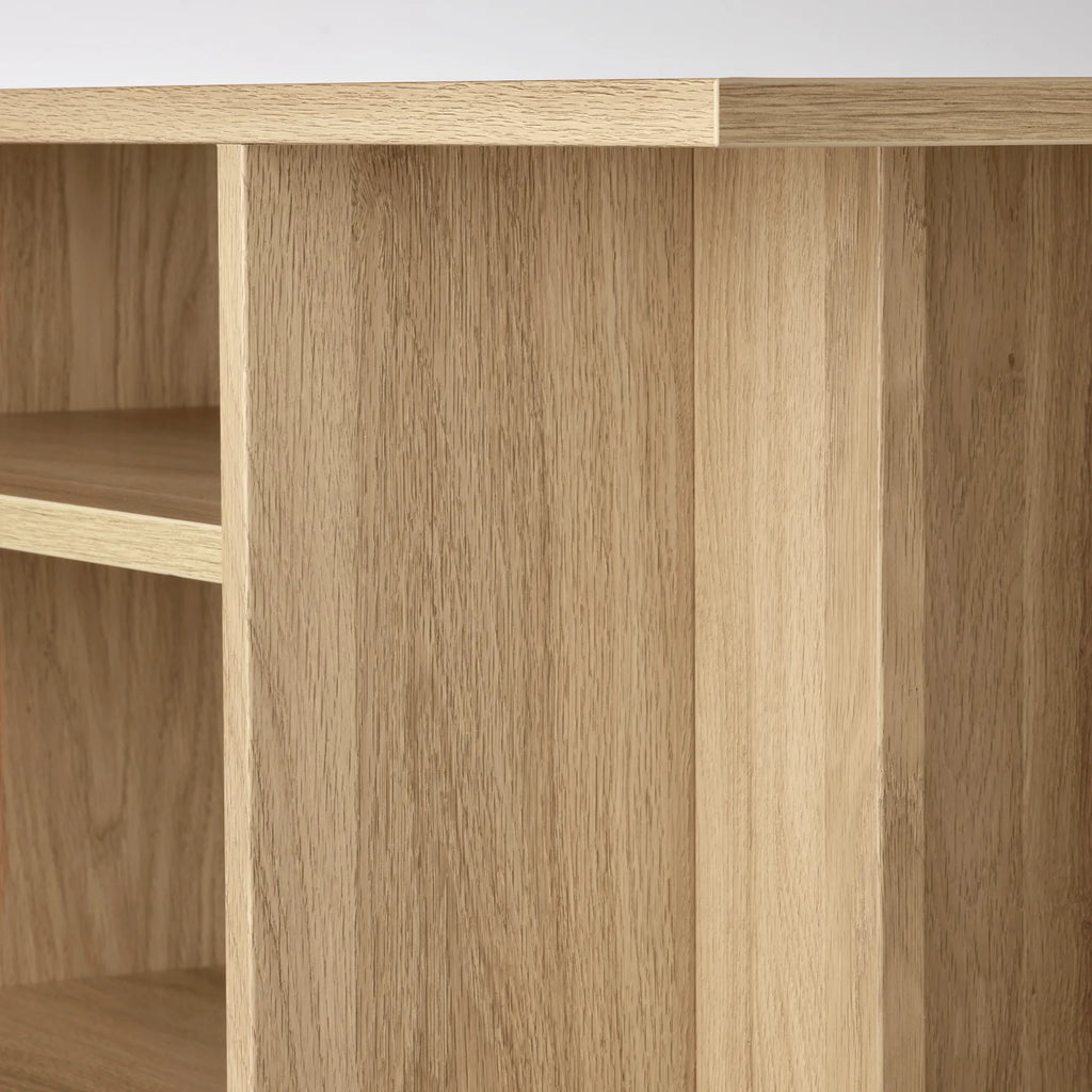 Grain & Glory Side Table For Living Room By Miza