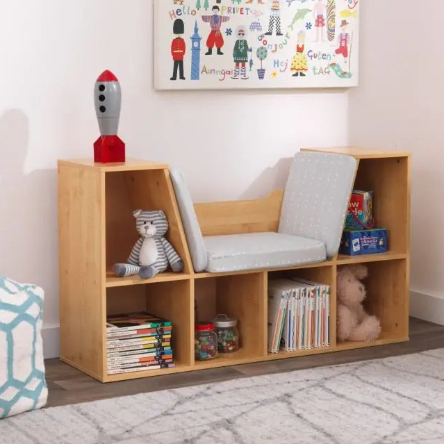 Children's Reading Corner With Integrated Storage By Miza