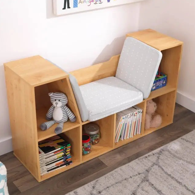 Children's Reading Corner With Integrated Storage By Miza