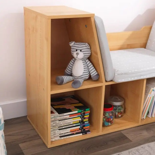 Children's Reading Corner With Integrated Storage By Miza