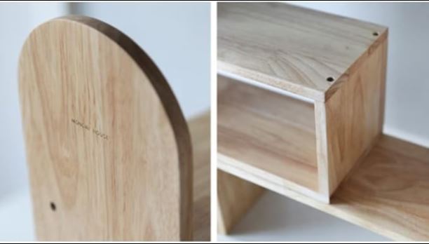 Monday House Wooden Kitchen Rack By Miza
