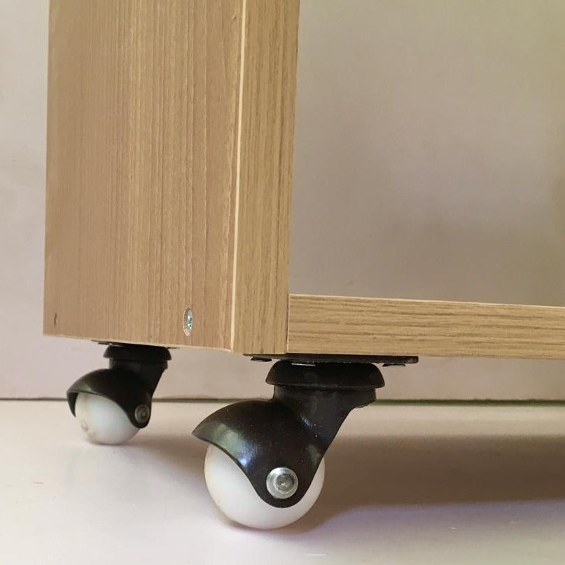 Office Book Rack Side Table Trolley By Miza