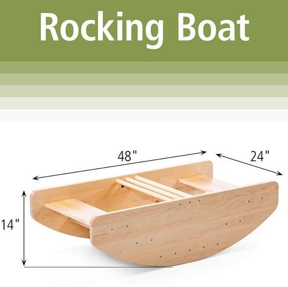 Wooden Rocking Boat Active Play Toy By Miza – PeelOrange.com