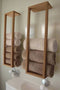Wall Mount Walnut Towel Holder, Handmade Rustic Towel Rack, Wooden Towel Holder 1PC By Miza