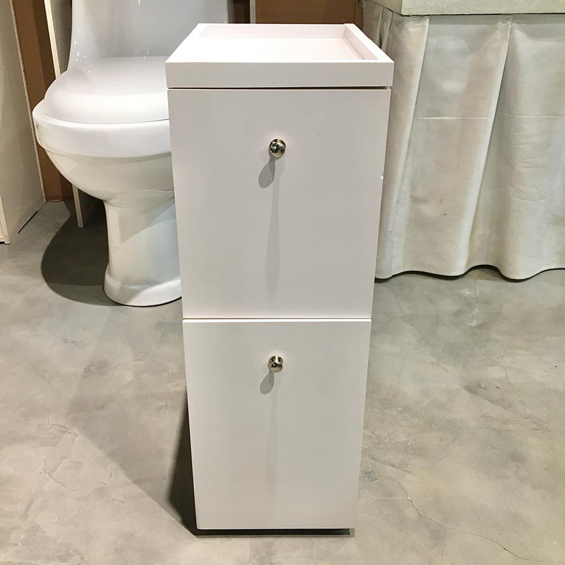 Waterproof PVC Bathroom WC Side Storage Cabinet Racks With Drawer By Miza