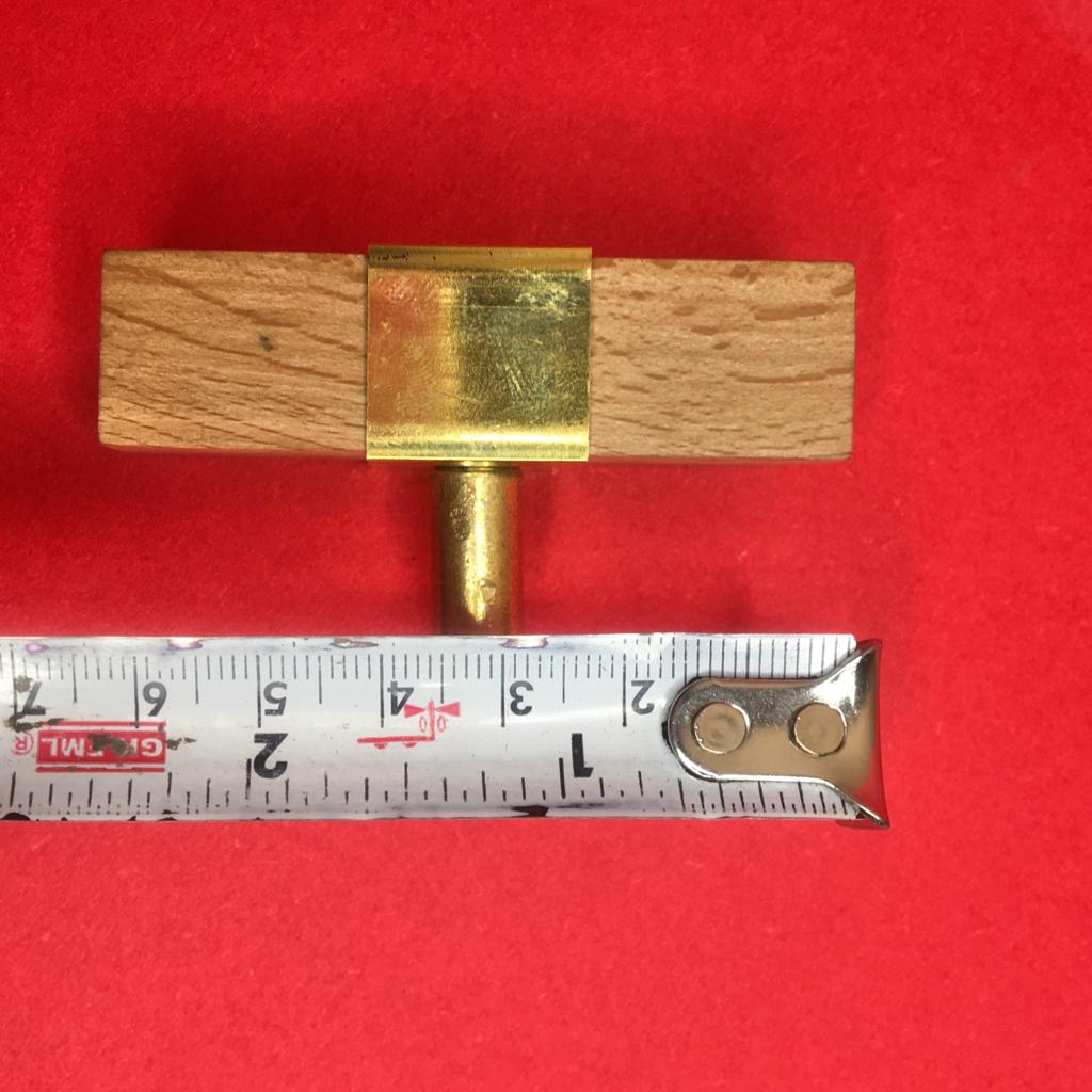 Stylish Modern Wooden Door Handle & Drawer Handle With Gold Antique Brass 1PC By MUC