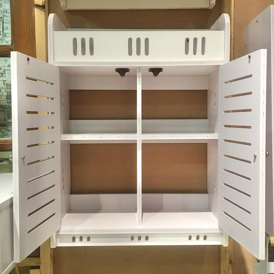 Wall Mounted PVC Bathroom [38] Storage Cabinet With By Miza