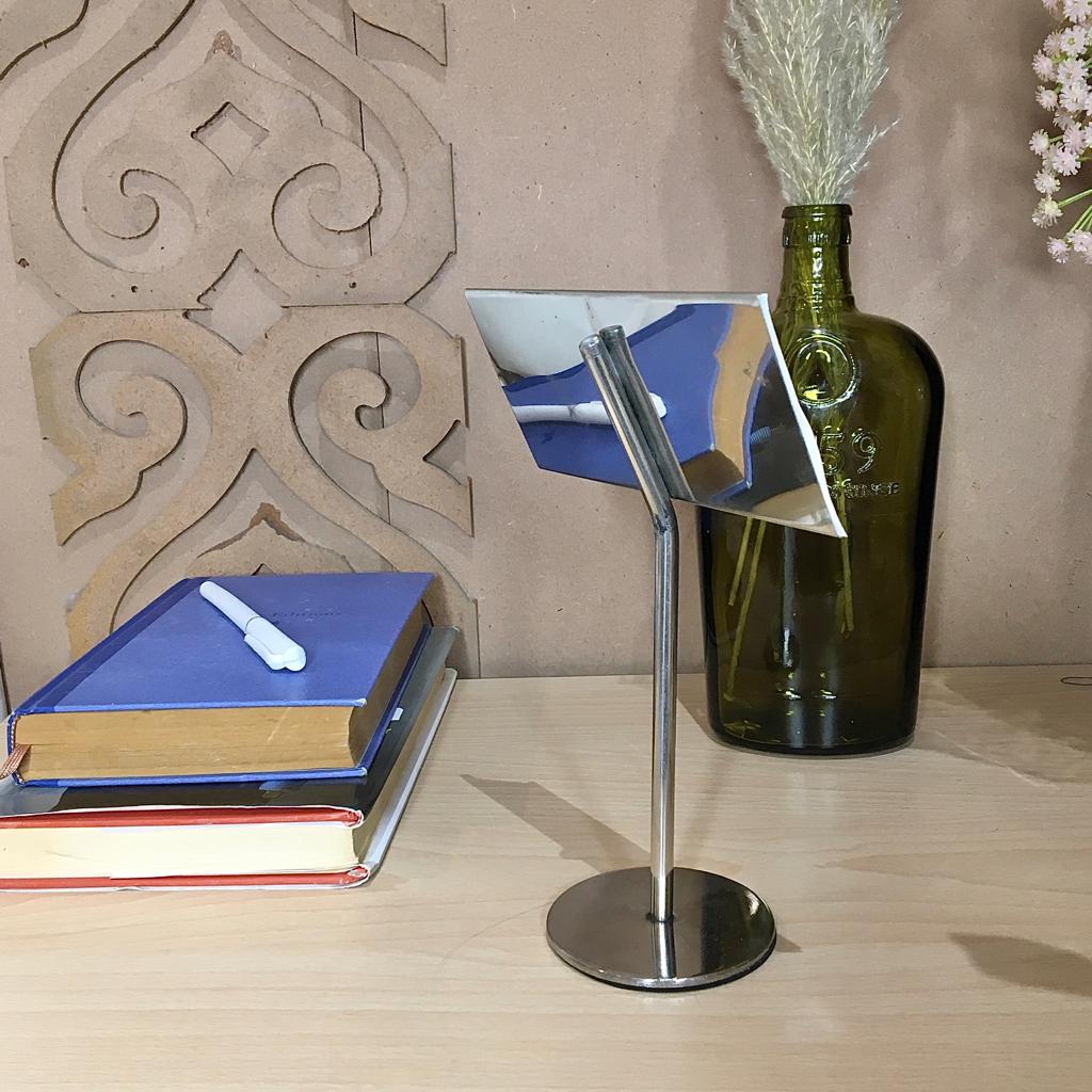 Stainless Steel Menu Hold Stands Paperclip Photo Holder/Card Holder