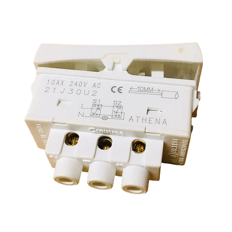 Havells Crabtree Athena Classic 10 AX (1 & 2) Way Switches 1-Pc