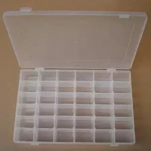 Adjustable 36/24 &15 Grid Jewellary Organizer Box By AK - 1 PC