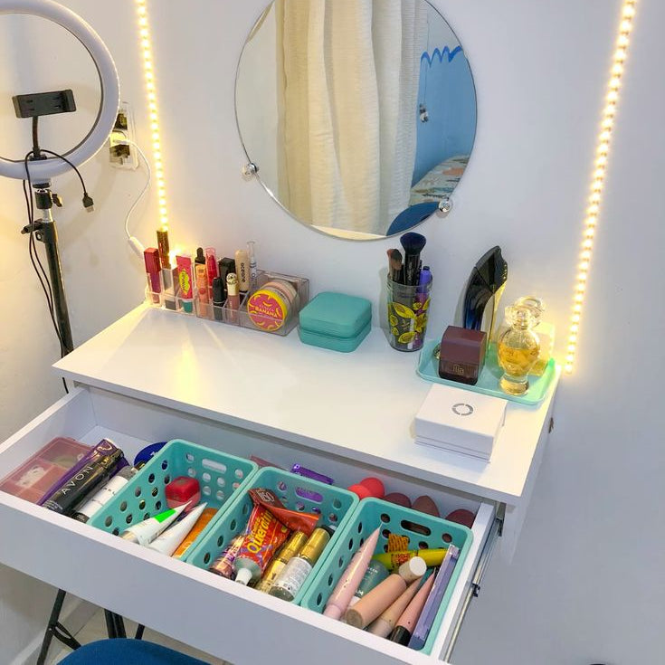 Minimalist Floating Dresser With Mirror By Miza