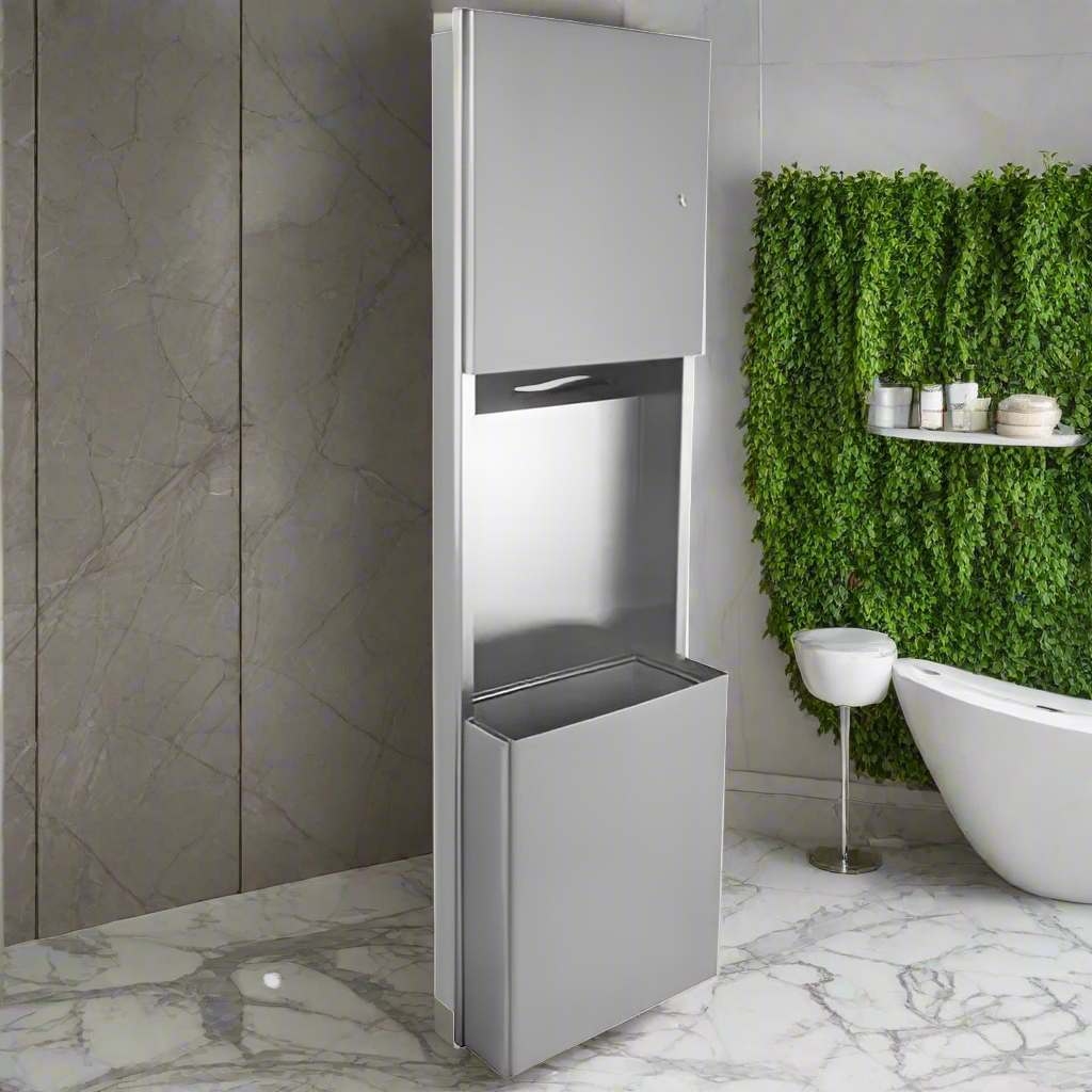 AISI-304 Stainless Steel Wall Mounted Tissue Dispenser Box with Matte Finish By Jayna
