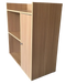 Microwave Storage Cabinet With Panel Door In Natural Wood By Miza