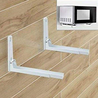 White Microwave oven Support Wall Mounted By Inox ( K12.01.102 ) - 1 Pc