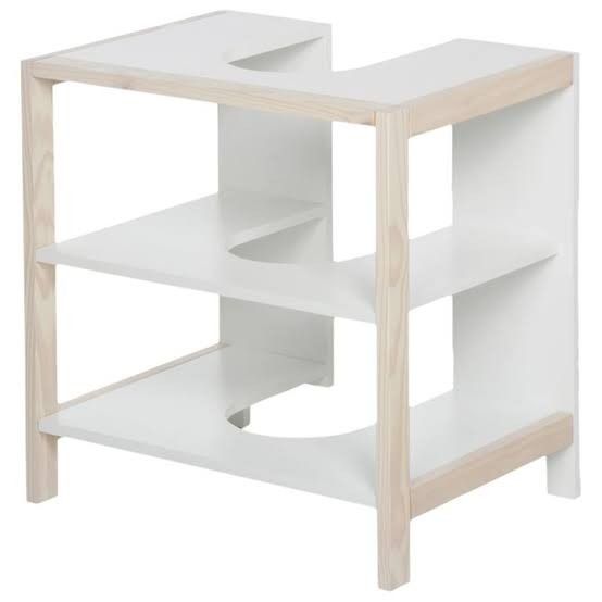 3 Shelves Lower Washbasin Cabinet By Miza